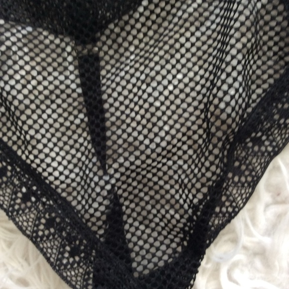 NWOT ⭐️RARE⭐️VS Fishnet Thong Bodysuit - Picture 10 of 10